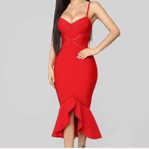 Red bandage dress 😍 perfect condition , worn once